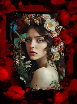 Petals Photo Frame🖼️