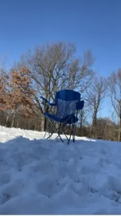 It snowed 