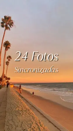24 fotos sincronizad