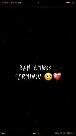 BEM AMIGOS TERMINOU❤️🩹