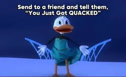 Go QUACK someone