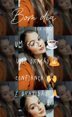Bom dia!Pra hoje.