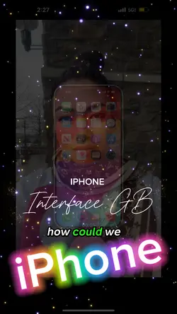 Gb iPhone interface 