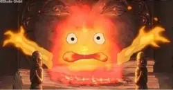 Calcifer and firey 