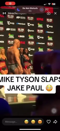 Mike Slaps Paul