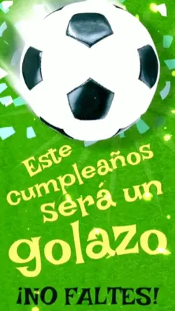 Futbol invitacion