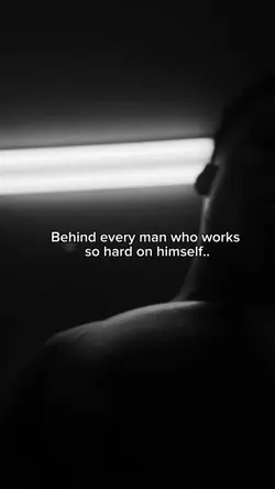 Behind every man