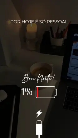 Por hoje é só