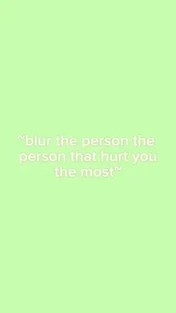 blur the person 