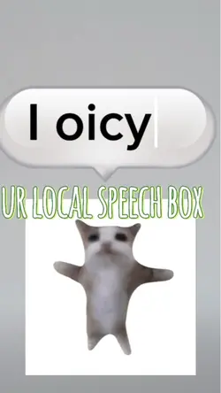 speech box 