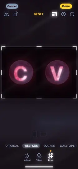 C and V