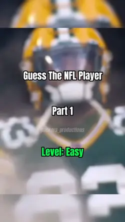Guess the NFL player