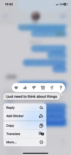 It was going so wel