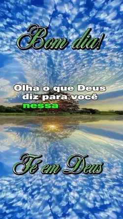 Bom dia!