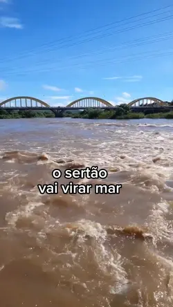sertão vai virar mar