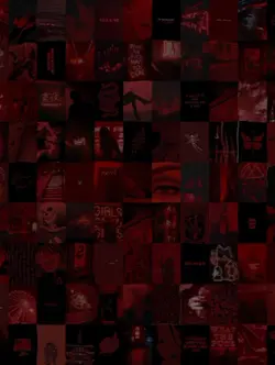 Red aesthetic