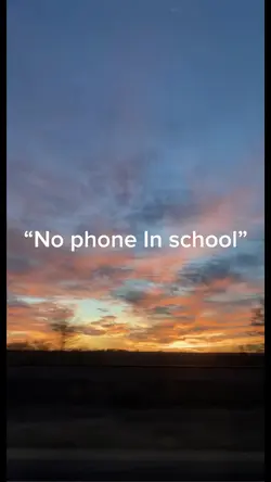 No phones!!!