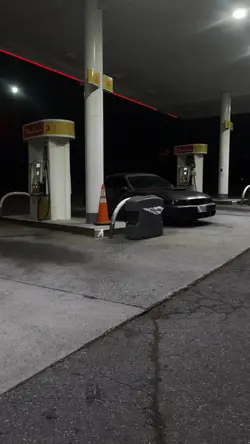 gas station