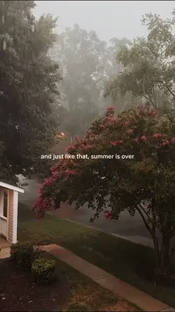 summer is over