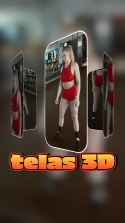 efeito telas 3D