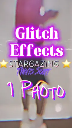 Glitch Effect 💜✨