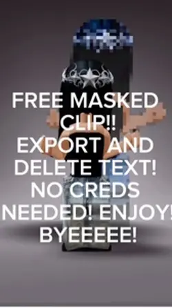 Free masked clip