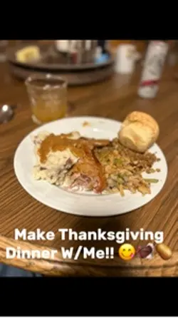 THANKSGIVING DINNER 