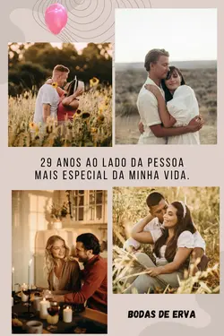 29 anos de casados 