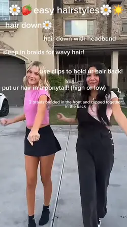 easy hairstyles!