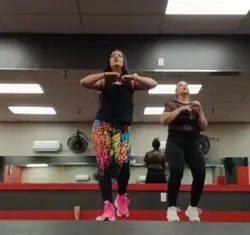 Zumba class