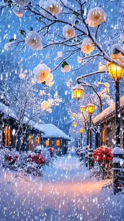 Snow scene