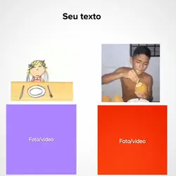eu não como