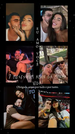 7 meses de namoro 