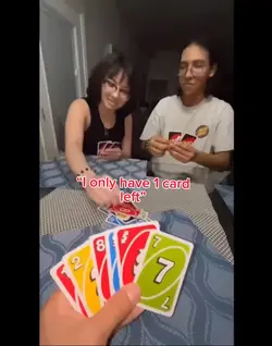 Only one card left