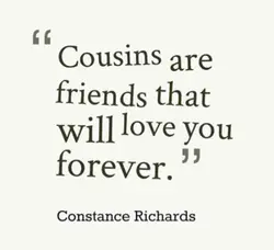 cousins!