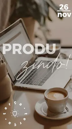 Produzindo! 🎯