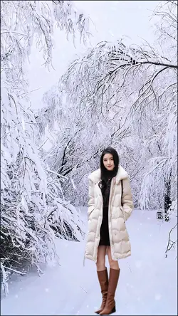 Snow scene
