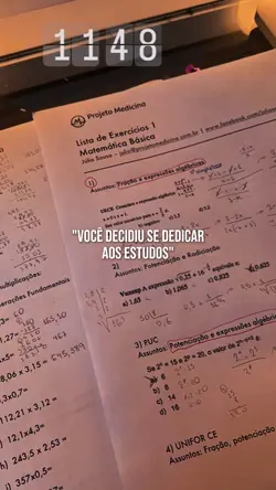 Dedique aos estudos