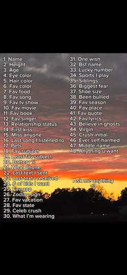 Ask me