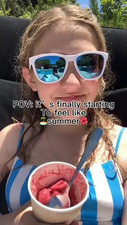 I love summer!