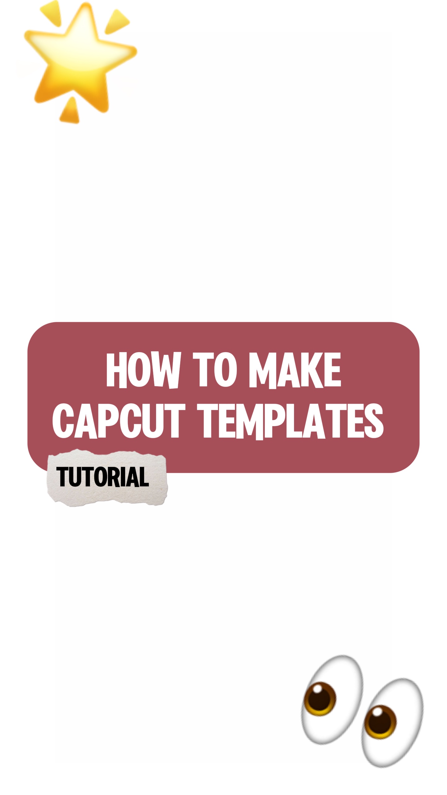 capcut template cover