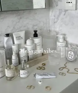 clean girl vibes 