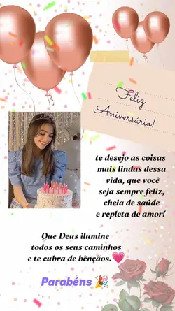 feliz aniversário 