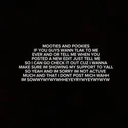POOKIES AND MOOTIES