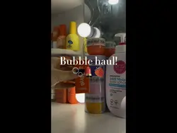 Bubble haul🫧