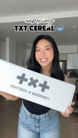 Unboxing TXT Cereal