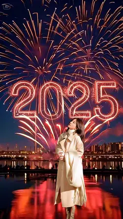 New Year fireworks