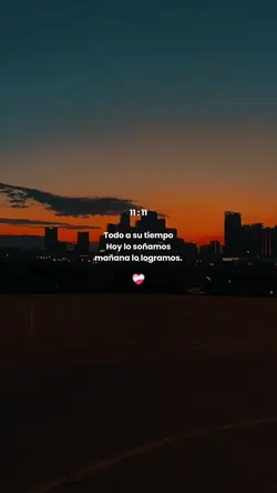 Todo a su tiempo 