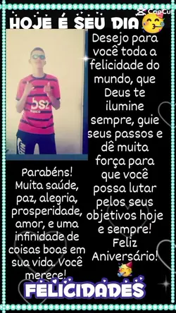 feliz aniversário 