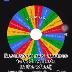 Edit wheel results‼️🫶